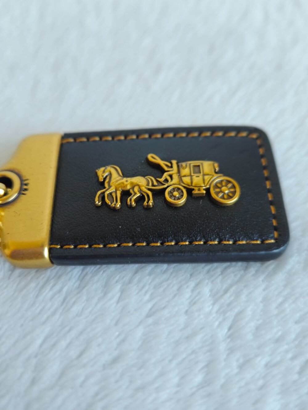 COACH 1941 Bag Hang Tag Leather-Horse & Carriage Bag … - Gem